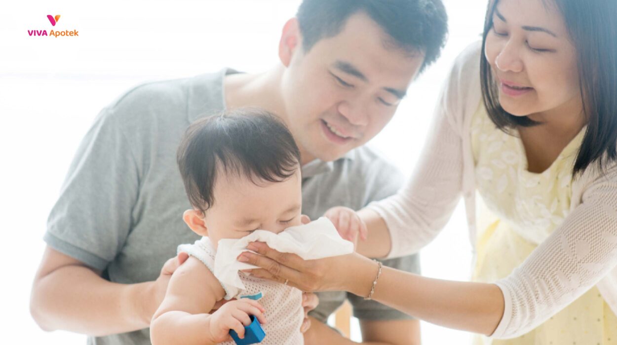 cara aman mengatasi pilek pada bayi