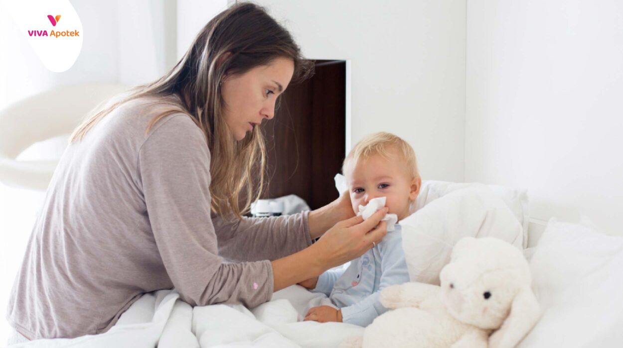cara mengatasi flu pada bayi