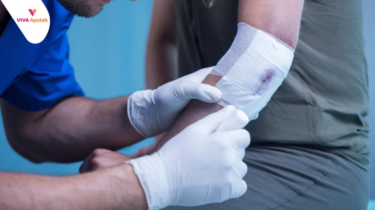 pertolongan pertama luka siku dan lutut