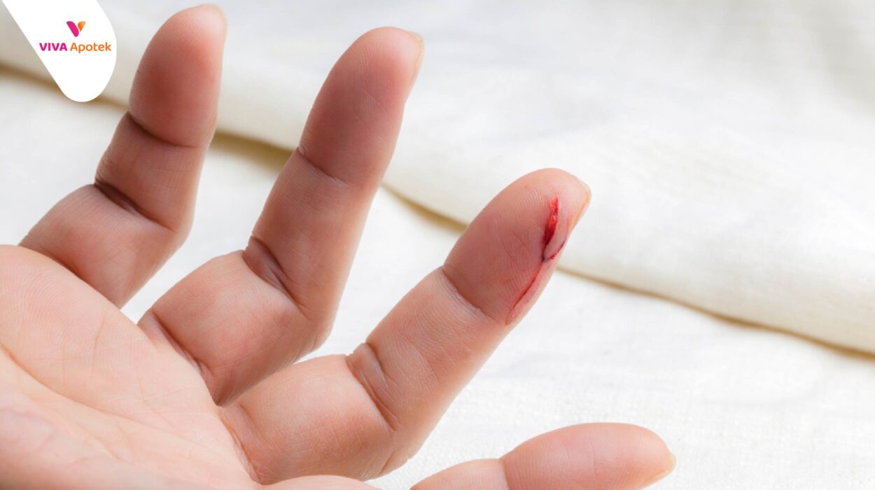 cara mengobati tangan luka kena pisau silet